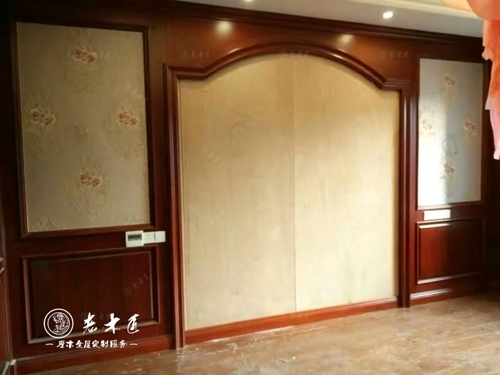 歐式實(shí)木家裝效果圖