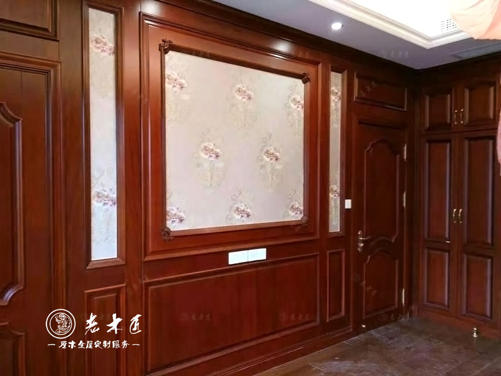 歐式實(shí)木家裝效果圖