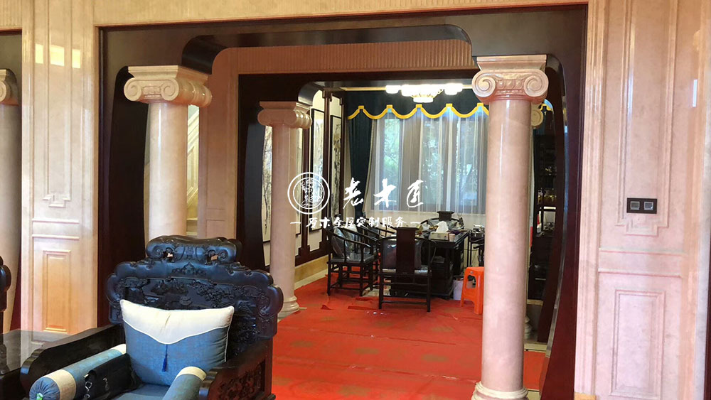 中歐混搭風(fēng)格原木家居
