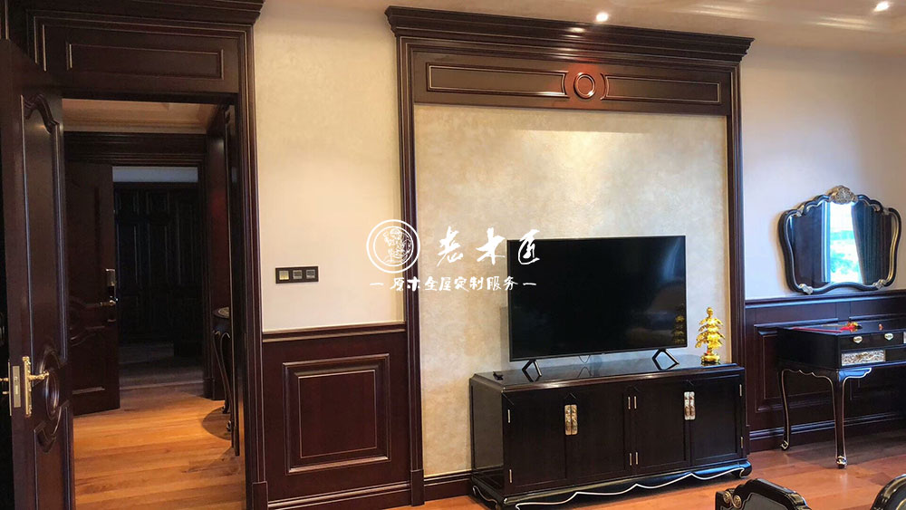 中歐混搭風(fēng)格原木家居